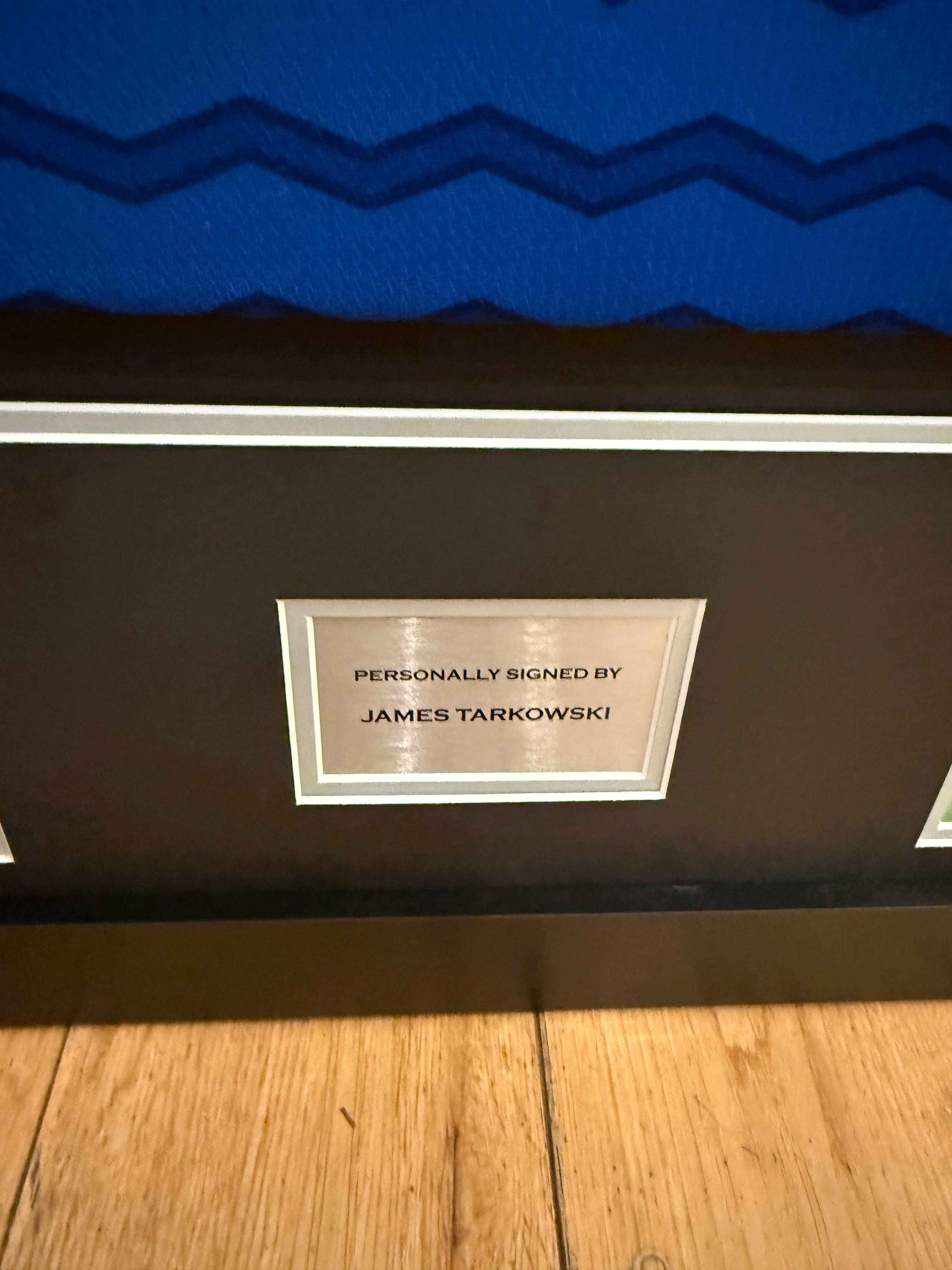 James Tarkowski - 2025/26 Framed Signed Everton Shirt with COA + XL Frame